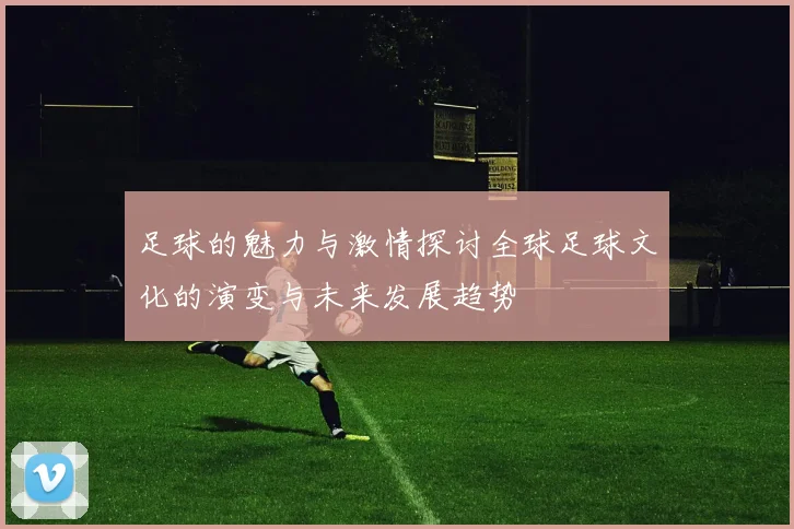 足球的魅力与激情探讨全球足球文化的演变与未来发展趋势